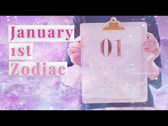Se 1. januar Zodiac And Spiritual Birthday Message på YouTube.