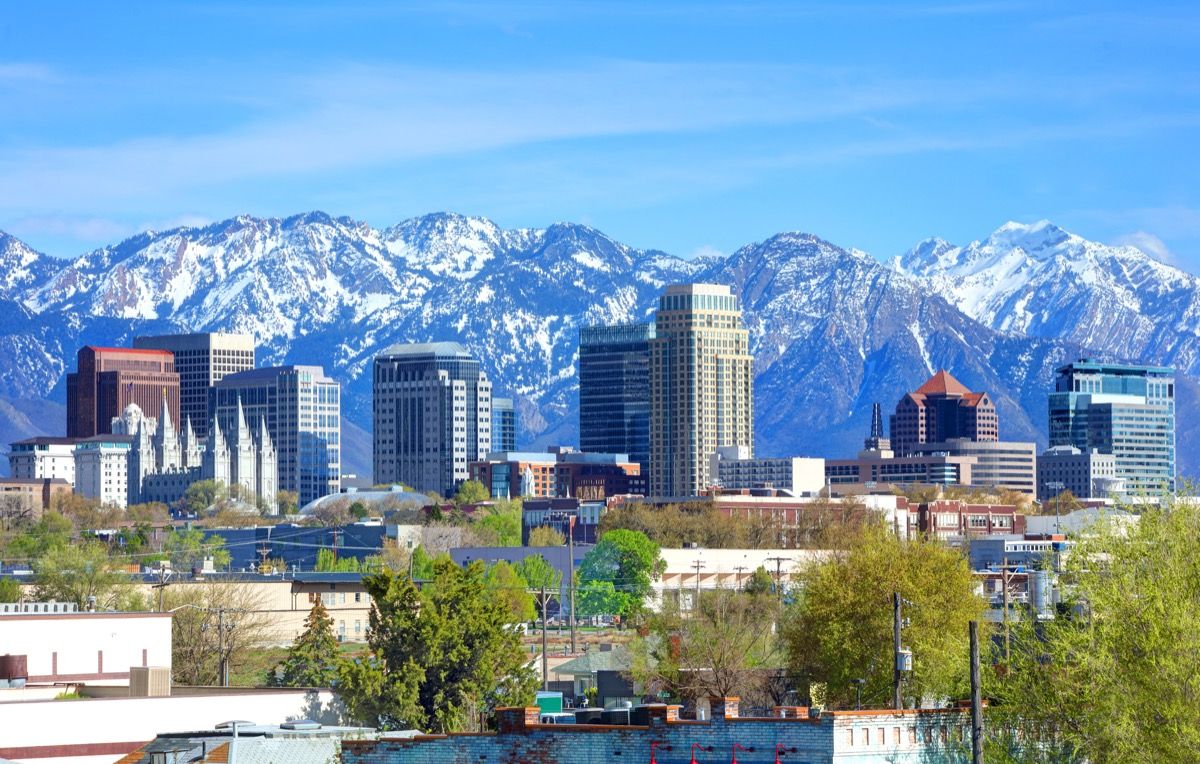 Salt Lake City este capitala și cel mai populat municipiu al statului american Utah