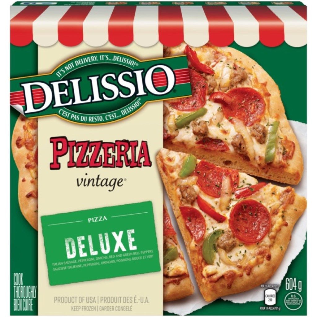 Delissio Pizza {Blagovne znamke z različnimi imeni v tujini}