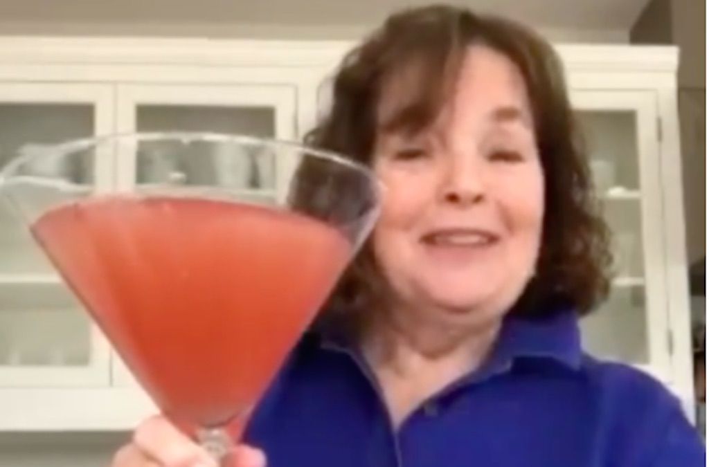 Ina Garten Making a Giant Cosmo at 10 am Is Peak Quarantine