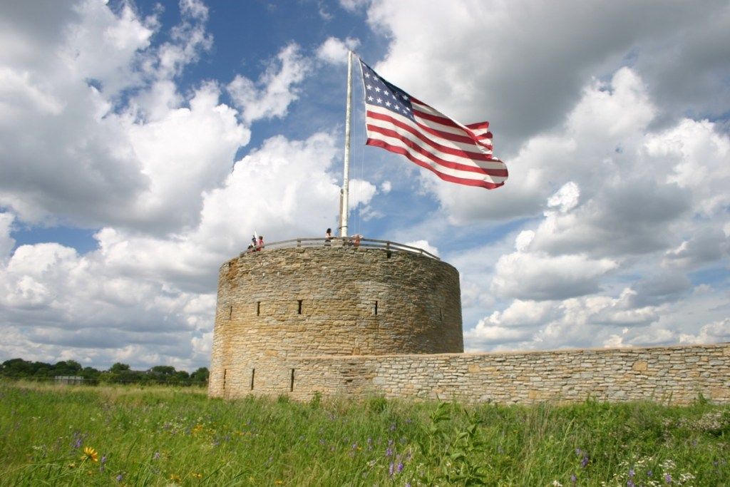 Okrogli stolp trdnjave Fort Snelling