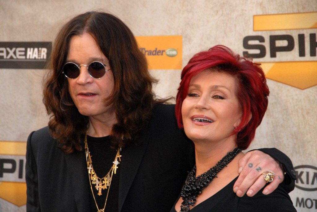 Ozzy ir Sharon Osbourne