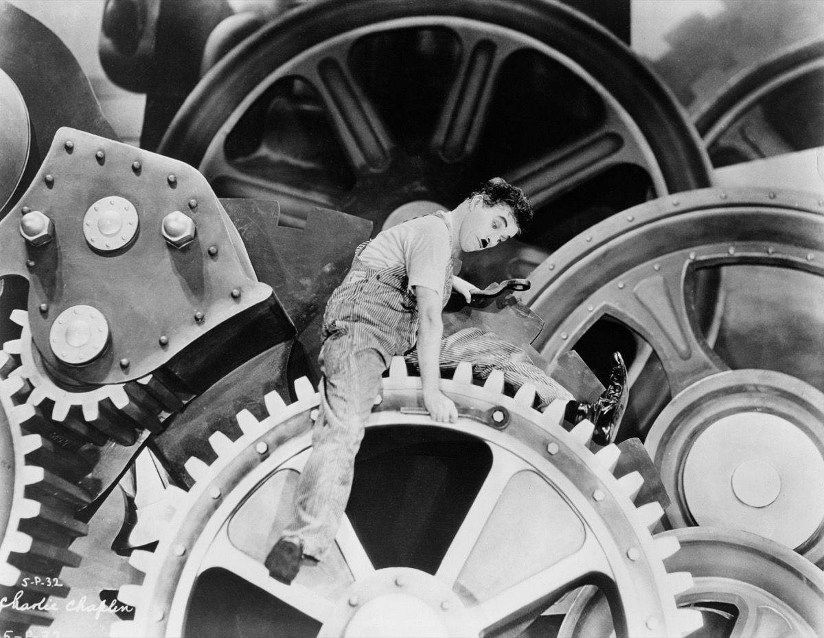 Charlie Chaplin i moderne tid