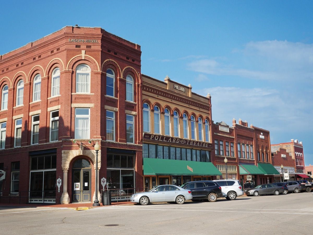 Guthrie Oklahoma Altstadt