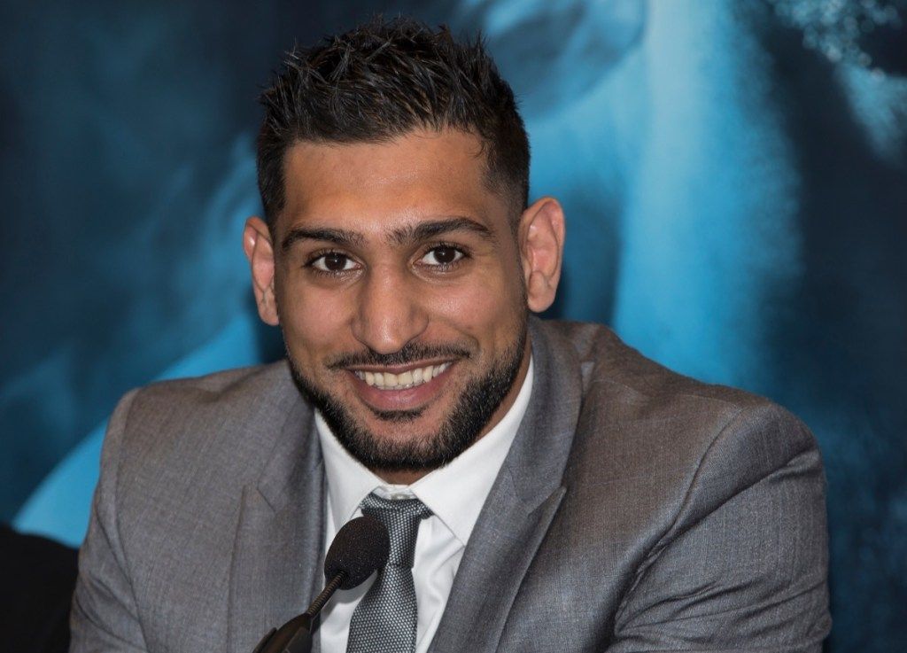 Boxeador Amir Khan Ramadán
