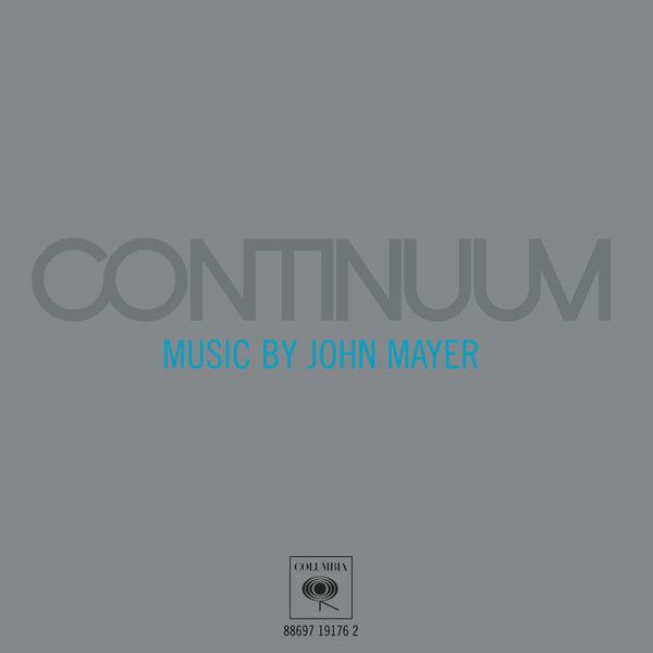 John Mayer continuum albuma vāks