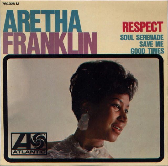 aretha franklin respeto portada del disco