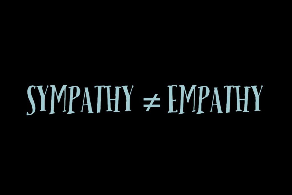 Užuojauta ir empatija nėra sinonimai