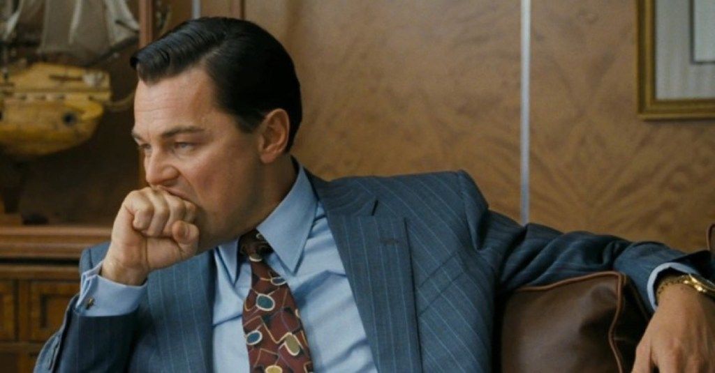 Leonardo DiCaprio en El lobo de Wall Street (2013)