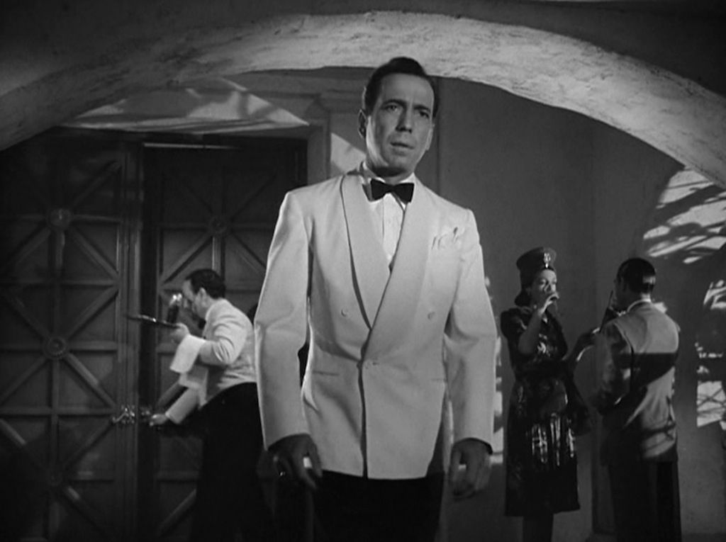 Humphrey Bogart di Casablanca