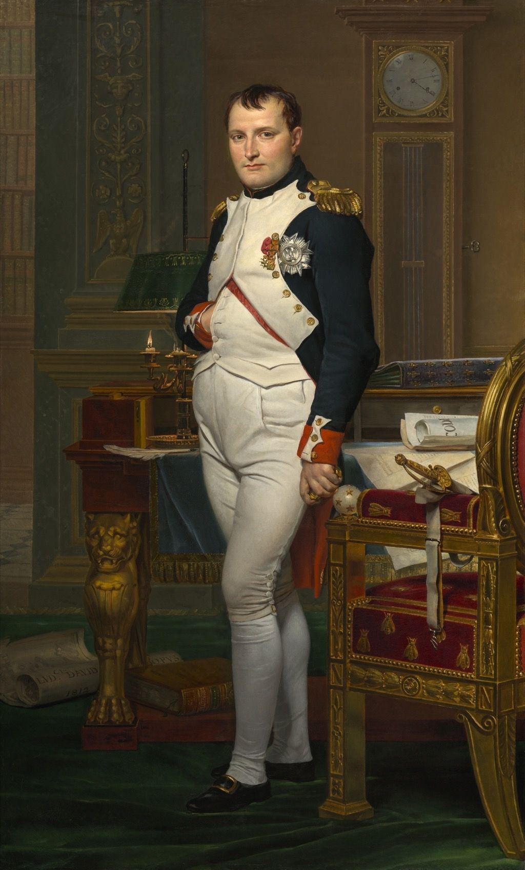 Napoleón insultando a los políticos