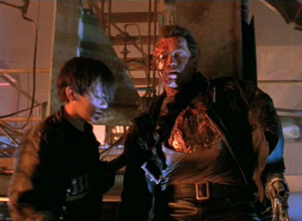 Terminator 2 improviserede filmlinjer