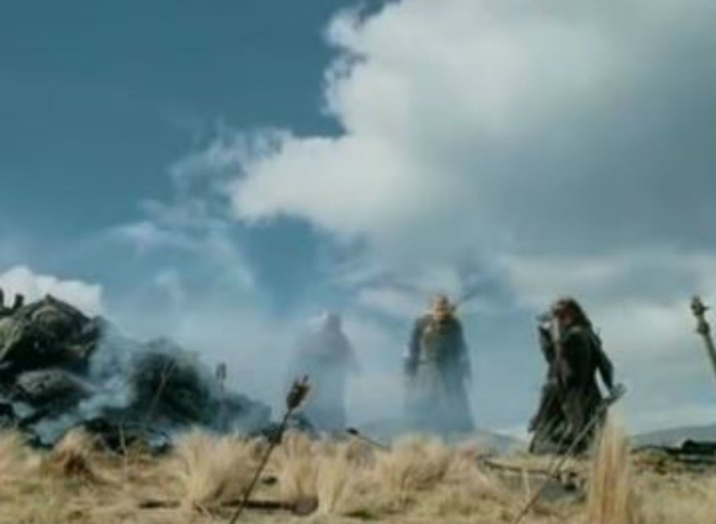 Lord of the Rings Fellowship improvisierte Filmzeilen