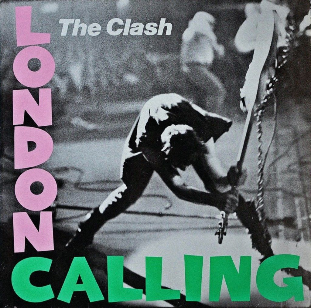 London Calling - Vintage-vinyylilevyn kansi