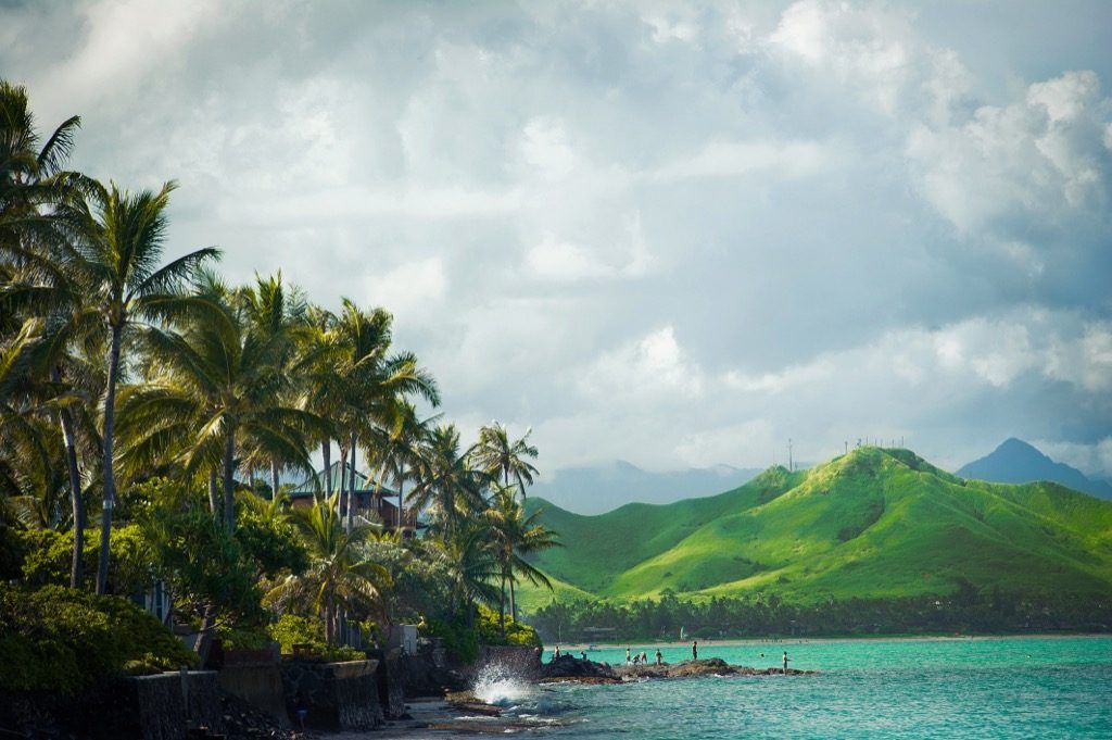 Lanikai pludmale Kailua Havaju salās trakākie fakti
