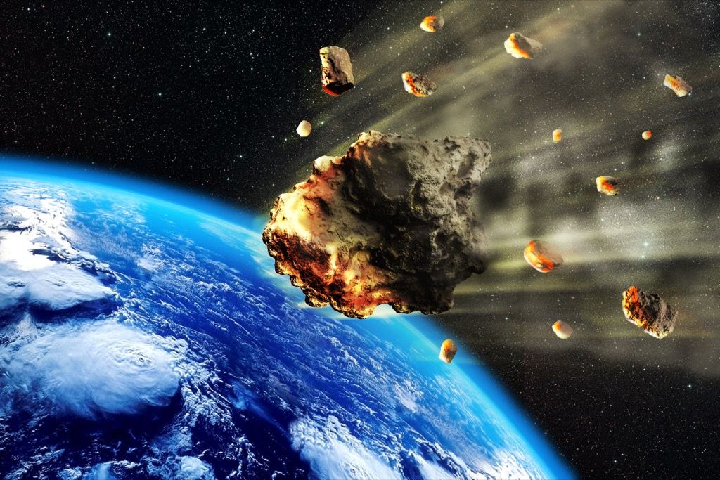 אסטרואיד פוגע בכדור הארץ בעתיד