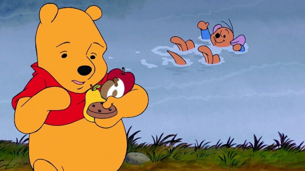winnie the pooh roo escena animada