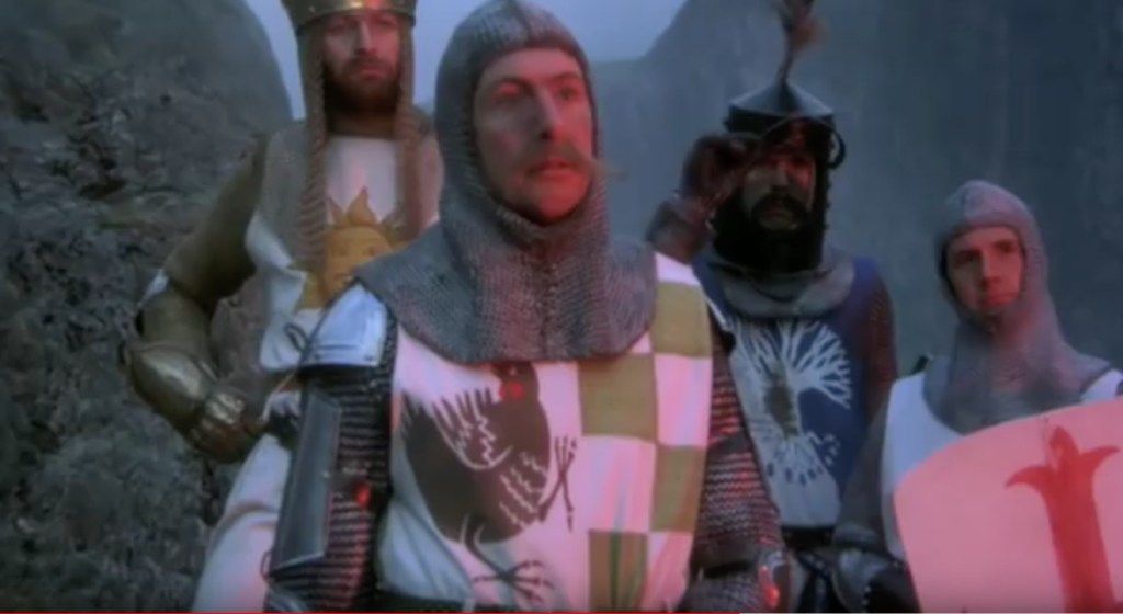 Monty Python and the Holy Grail monty python citater