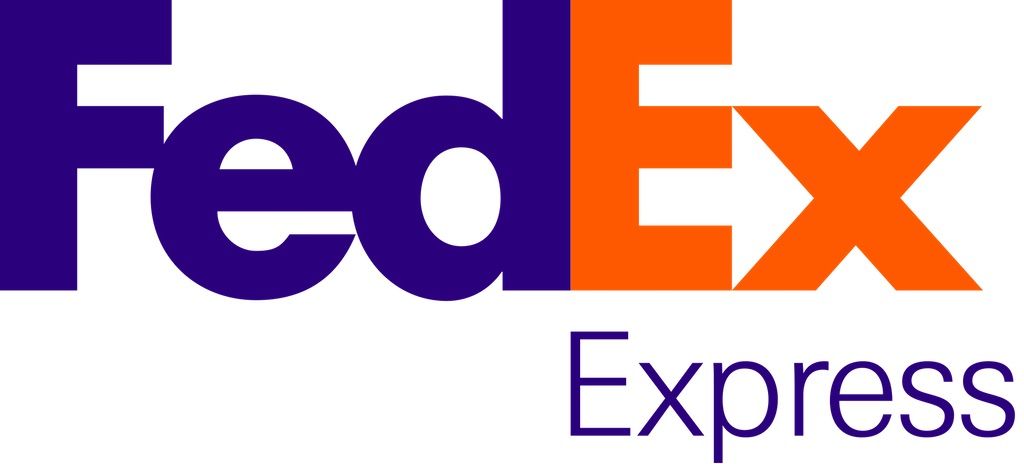„fedex“ logotipas