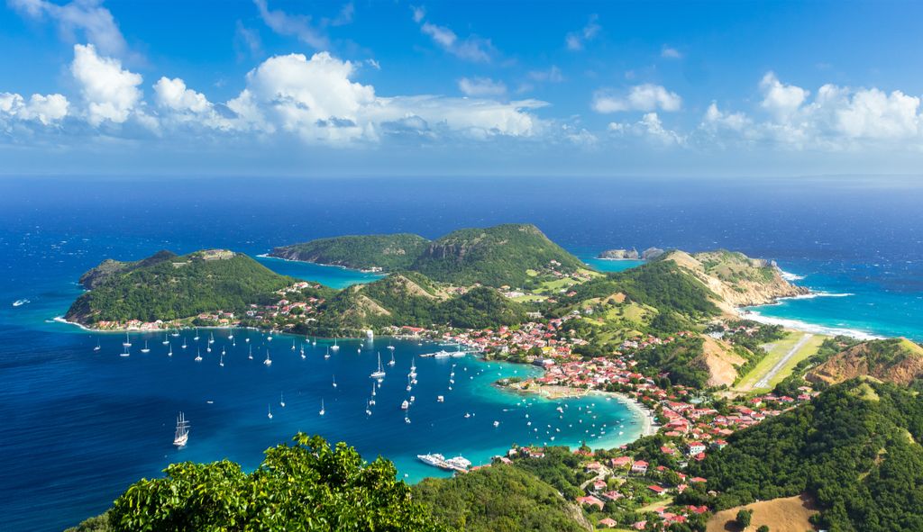 Guadeloupen Karibian maagiset saaret