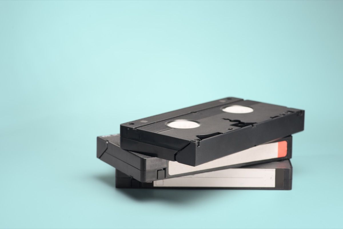 Trijų juostų VHS rietuvė