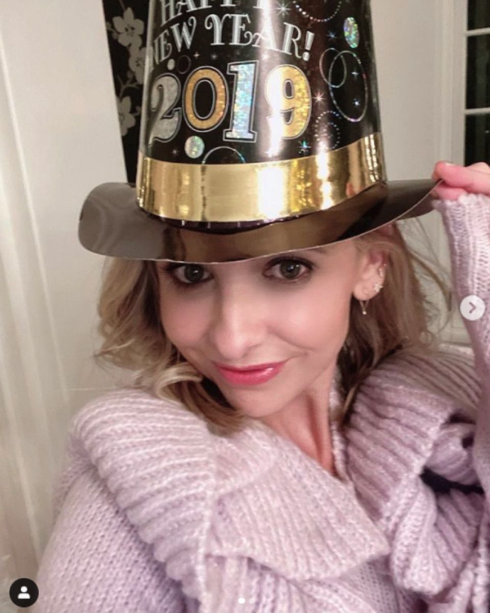 Sarah Michelle Gellar în Anul Nou