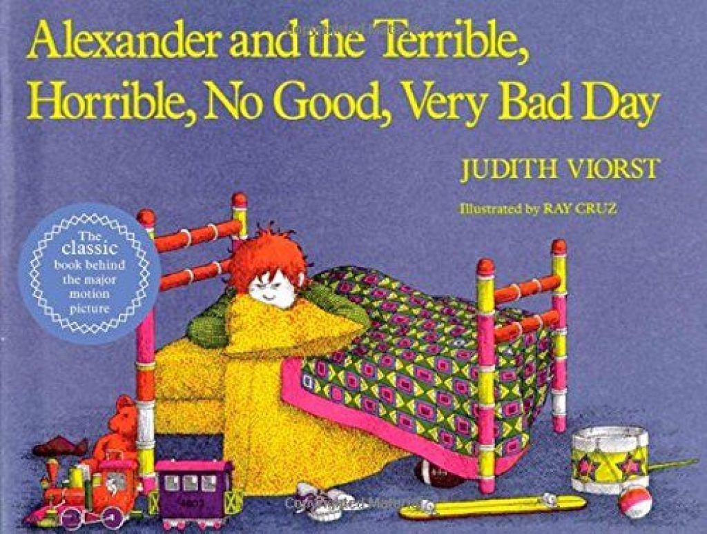 Alexander y el día terrible, horrible, malo, muy malo Judith Viorst chistes de niños