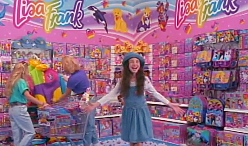 Lisa Frank -mainos Mila Kunisin kanssa
