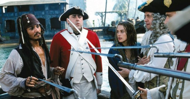 johnny depp i uloga pirata s Kariba
