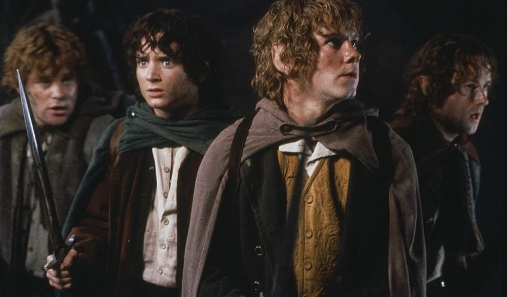 die Hobbits in der Gemeinschaft des Rings