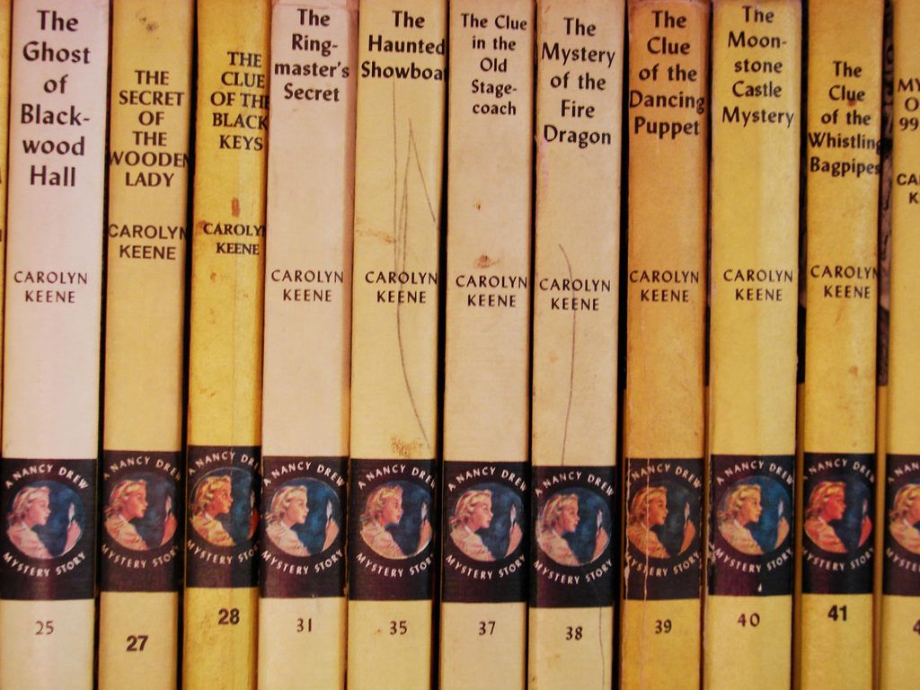 Nancy Drew Book Series Znani ljudje, ki nikoli niso obstajali