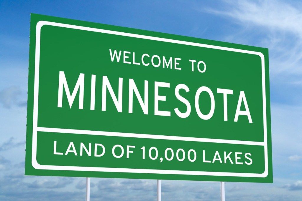 znak države Minnesota