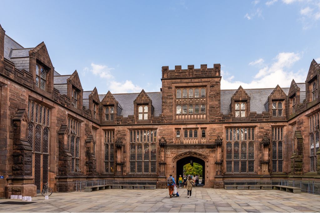 Las universidades más antiguas de la Universidad de Princeton en Estados Unidos