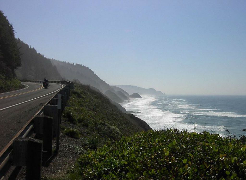 Gefährliche Autobahnen des Oregon Coast Highway