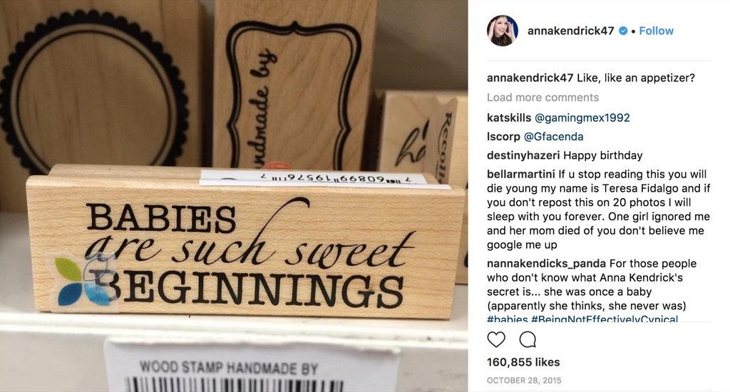 Анна Кендрик смешни снимки на знаменитости