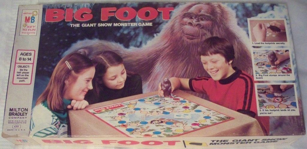 big foot Najslabše družabne igre