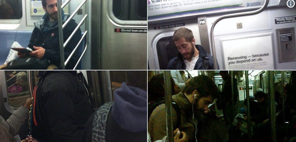 Jake Gyllenhaal Poznate osobe koje se koriste javnim prijevozom