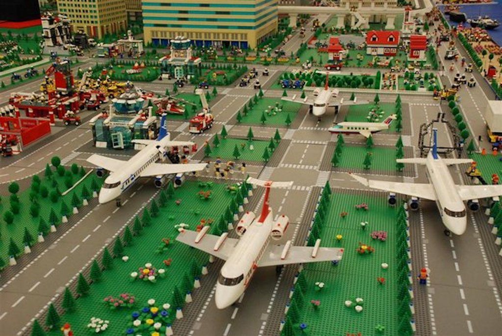Legosest valmistatud lennujaam
