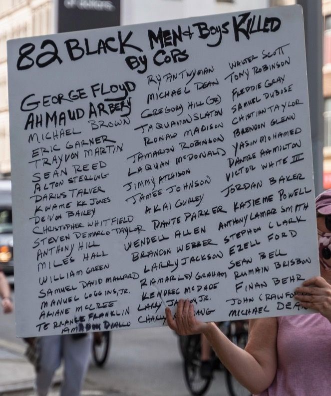 20 señales de las protestas de Black Lives Matter que todo el mundo debería ver