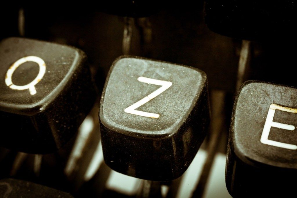 Täht Z klaviatuuril Miks Z hääldatakse Zee