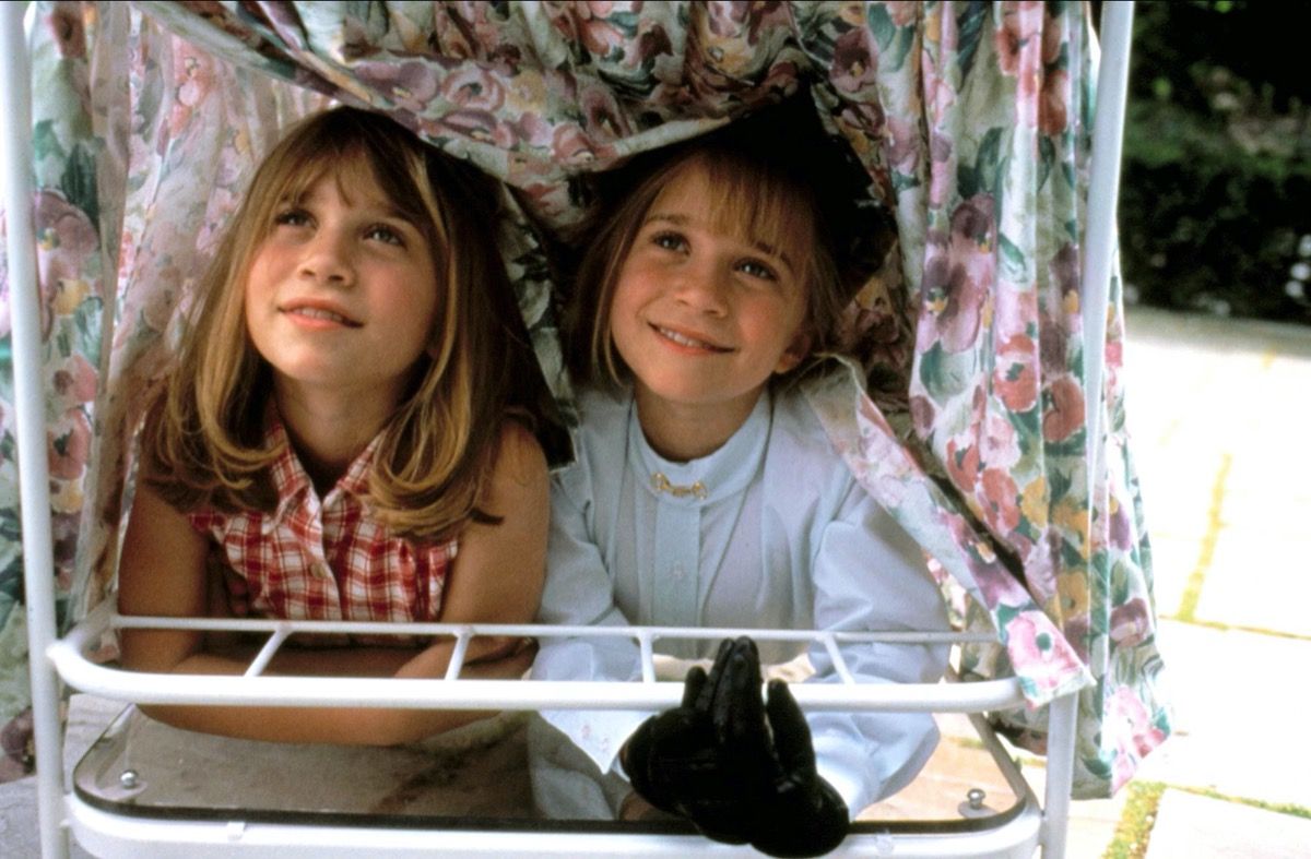 Mary Kate și Ashley Olsen în filmul filmului filmează 1995