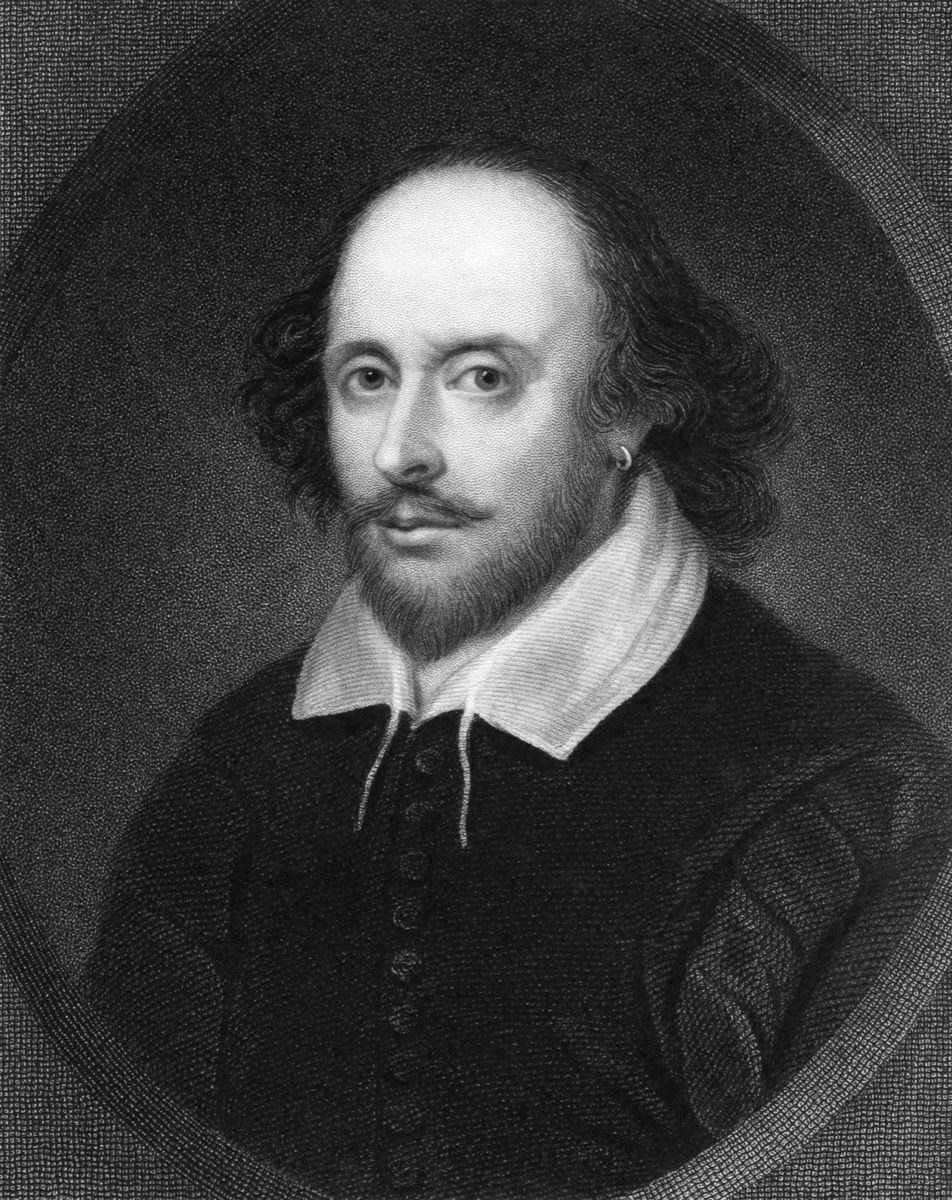 retrato de william shakespeare