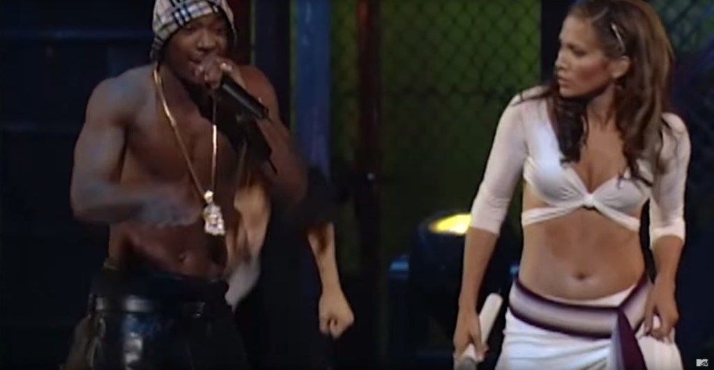 J-Lo og Ja Rule på VMAS