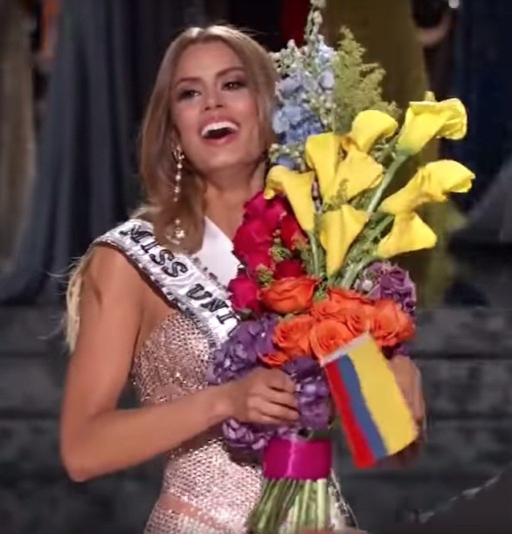 Kolumbie vyhrává Miss Universe