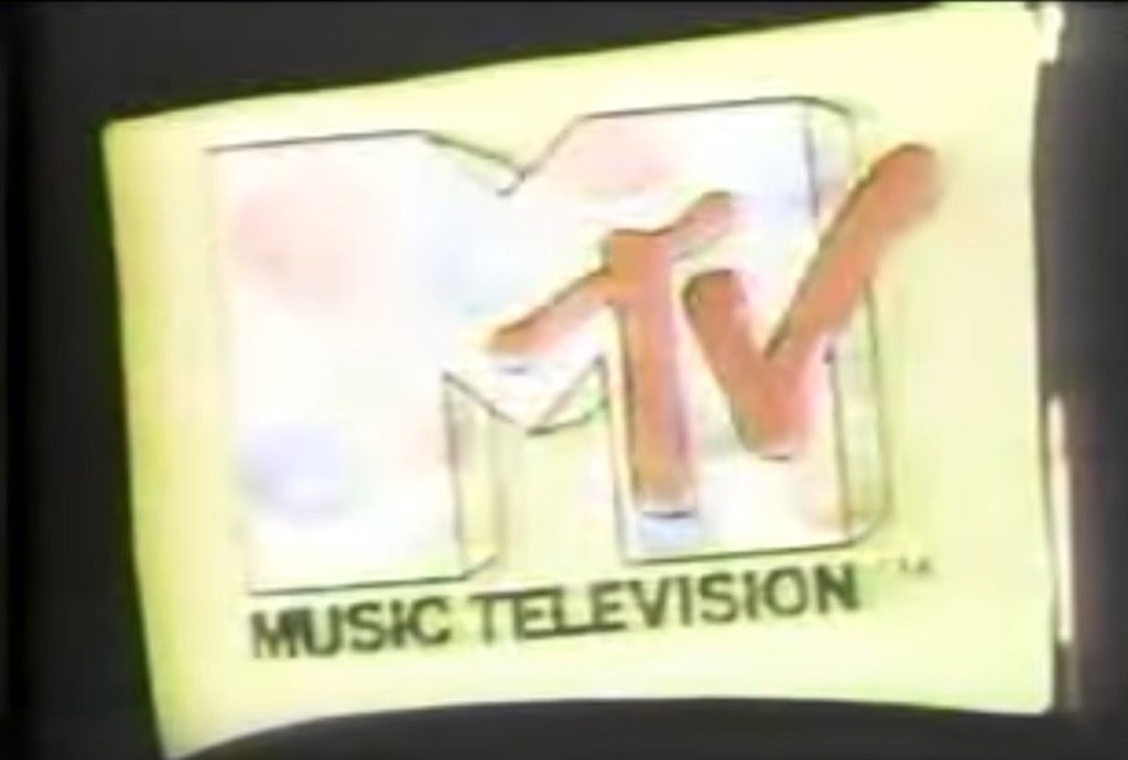 mtv का लोगो 80 के दशक का उदासीन