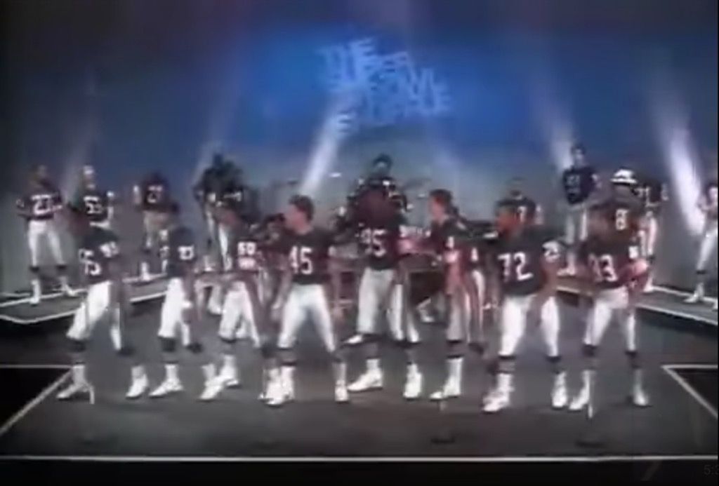 chicago draagt ​​superbowl shuffle nostalgie uit de jaren 80