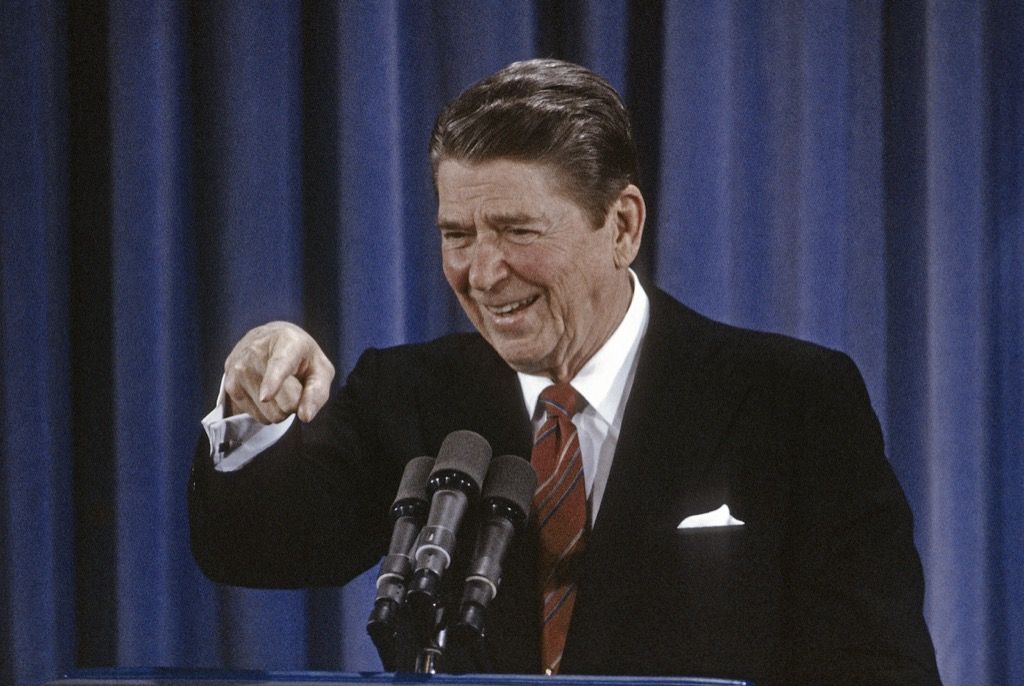 Los presidentes estadounidenses más locos de Ronald Reagan