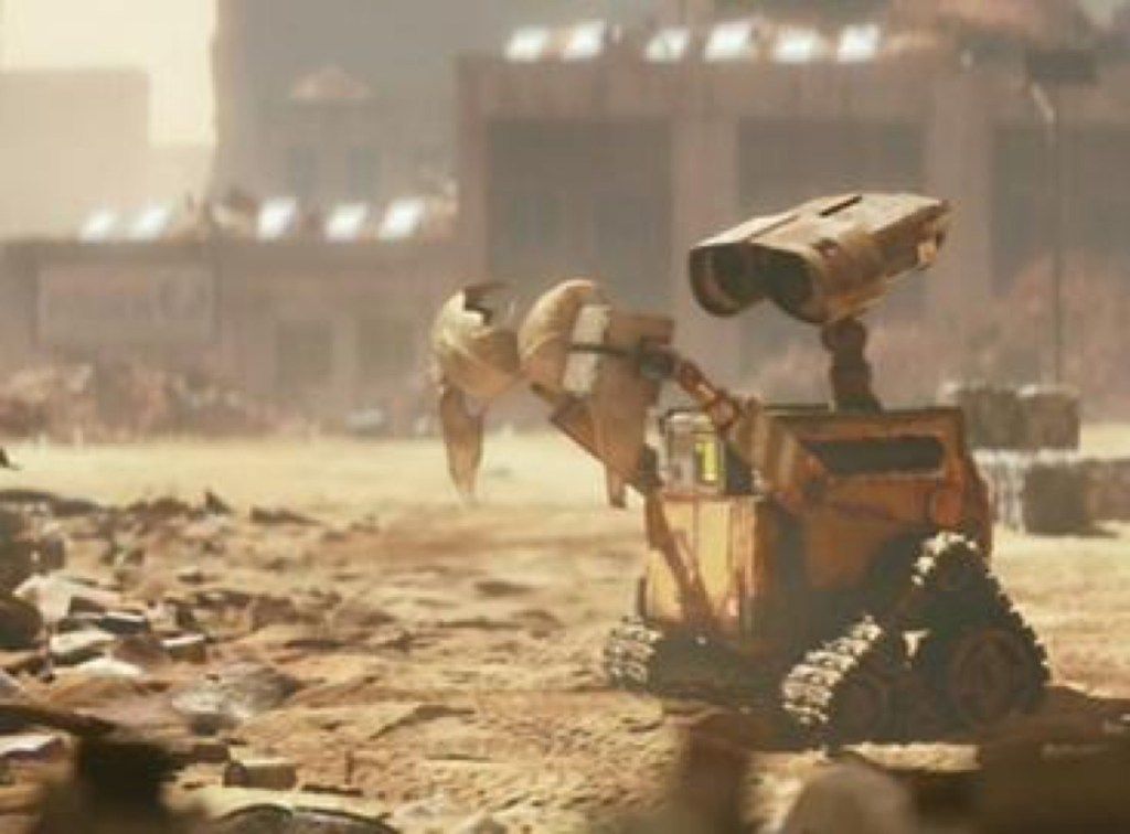 Wall-E Happy-Filme, die fast ein trauriges Ende haben