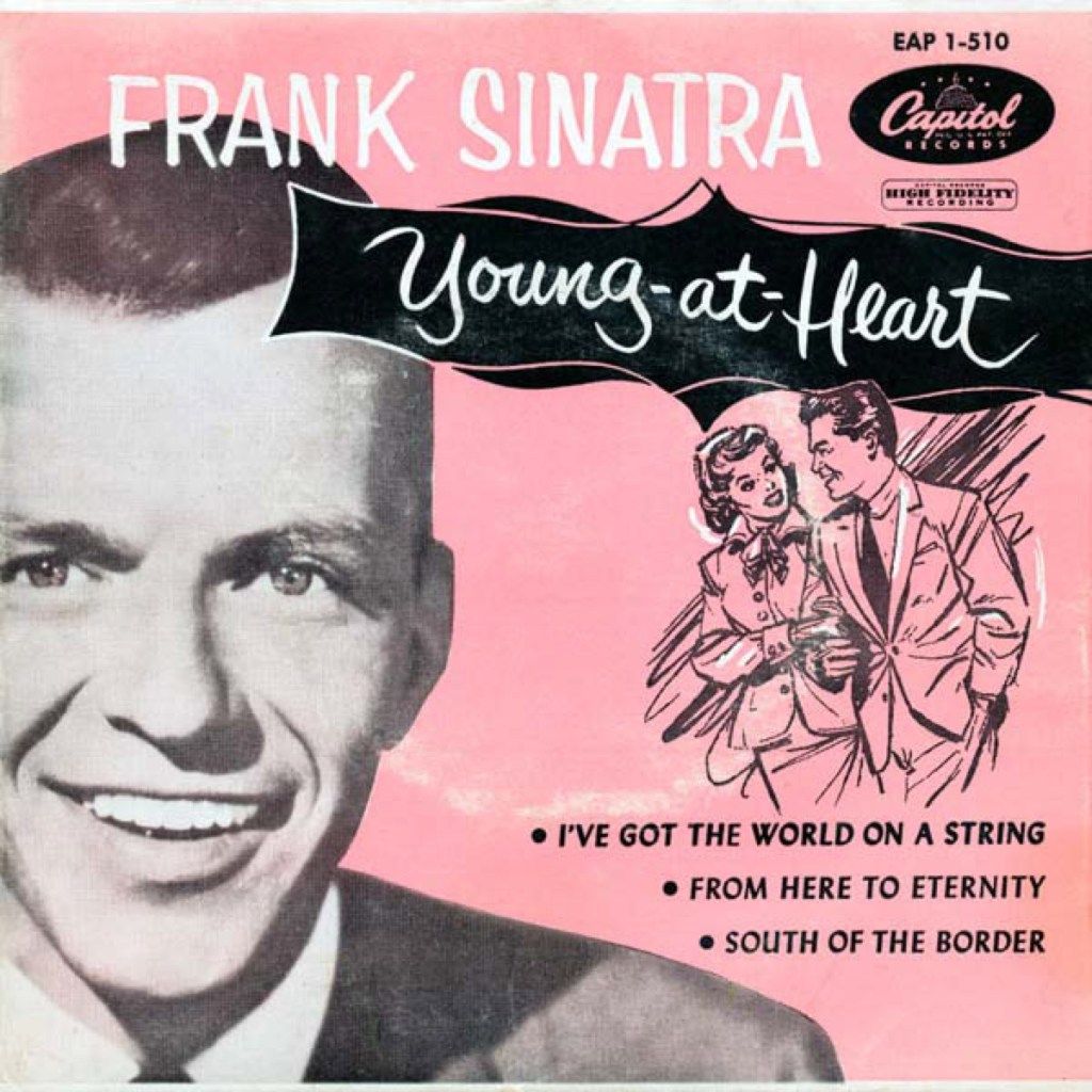Frankas Sinatra Youngas prie širdies didžiausių vyrų piktogramų