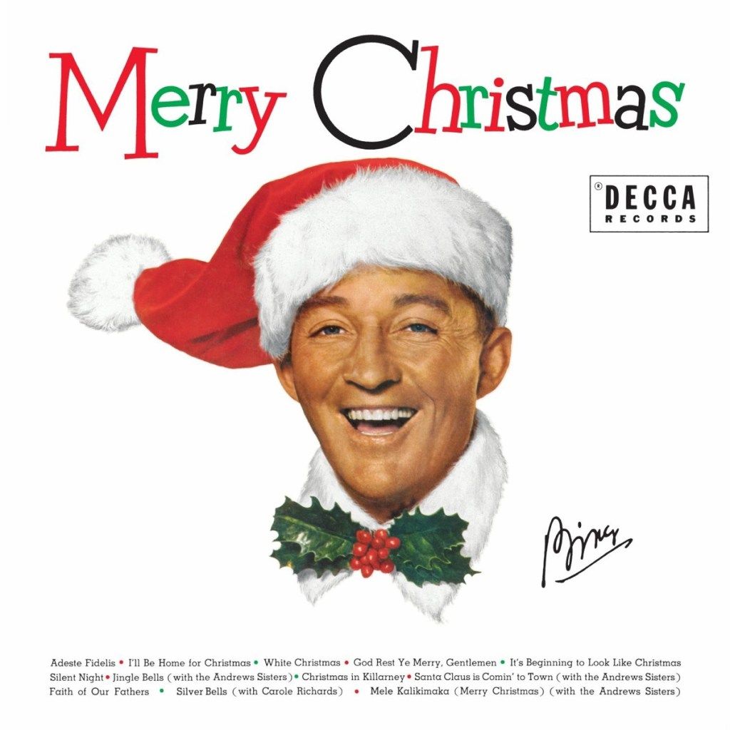 Bing Crosby bílé Vánoce zaznamenávají největší mužské ikony